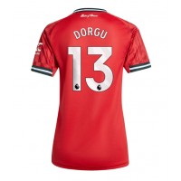 Stroje piłkarskie Manchester United Patrick Dorgu #13 Koszulka Podstawowej dla damskie 2025-26 Krótki Rękaw
